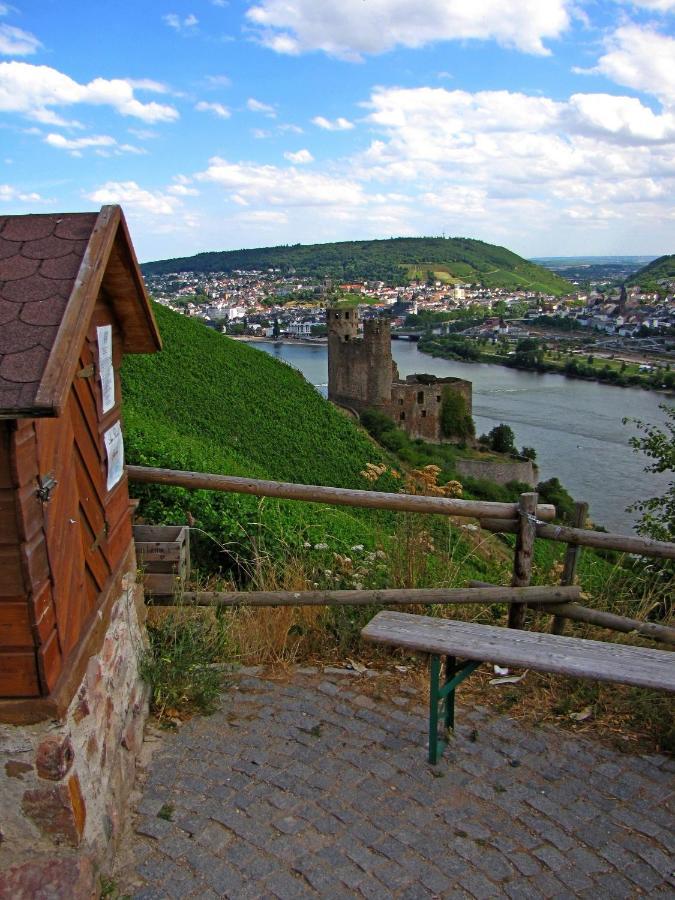 Ferienwohnung Auszeit Rheingauer Rosengasse Johannisberg Exterior foto